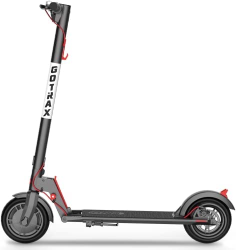 Gotrax GXL V2 Electric Scooter, 8.5″ Pneumatic Tire, Max 12 Mile and 15.5Mph Speed, EABS and Rear Disk Brake,Foldable Escooter for Adult