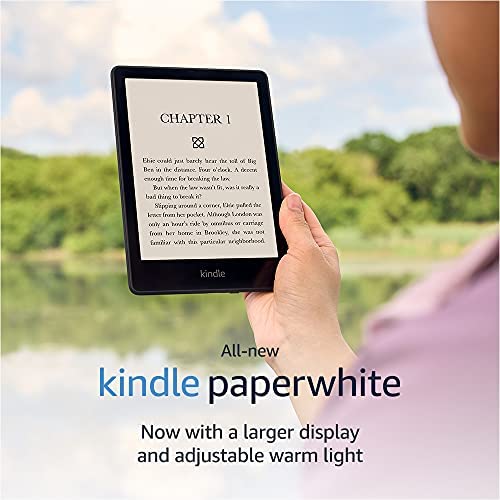 Certified Refurbished Kindle Paperwhite (8 GB) – Now with a 6.8″ display and adjustable warm light – Ad-Supported