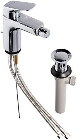 hansgrohe 71200001 Logis 6-inch Tall 1 Bidet Faucet in Chrome