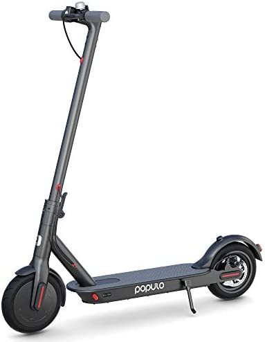 Folding Electric Scooter for Adults with Double Braking System – 8.5” Pneumatic Tires – Up to 14.5 Miles & 15 MPH Portable Folding Commuting Electric Scooter……