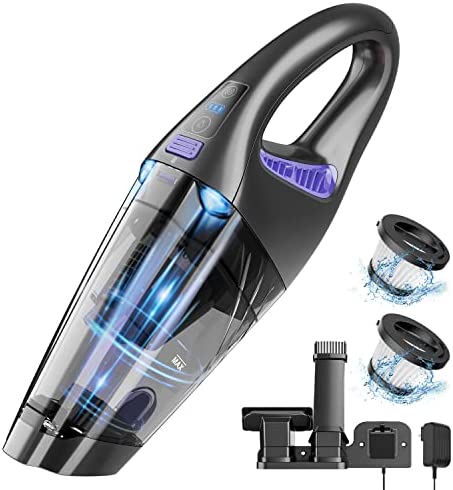 IMINSO Handheld Vacuum Cordless Upgrade 9000PA, Hand Vacuum with LED Light, Rechargeable Car Vacuum Cordless, Hand Held Vacuum Cleaner, Mini Vacuum for Car/Home, Lightweight Portable Vacuum