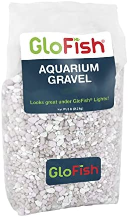 GloFish Aquarium Gravel 5 Pounds, Pearlescent, Complements Tanks and Décor, AQ-78484