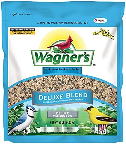 Wagner’s 13008 Deluxe Wild Bird Food, 10 lb Bag