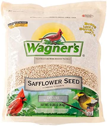 Wagner’s 57075 Safflower Seed Wild Bird Food, 5-Pound Bag