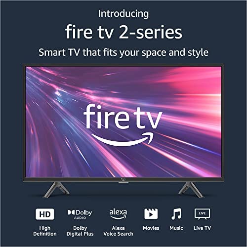 Introducing Amazon Fire TV 32″ 2-Series 720p HD smart TV, stream live TV without cable