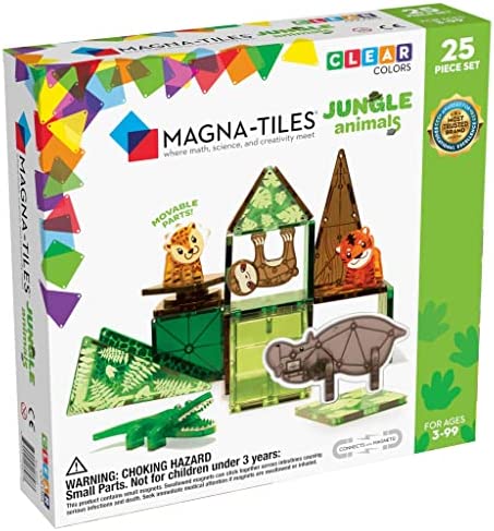 Magna Tiles® Jungle Animals 25 Piece Set
