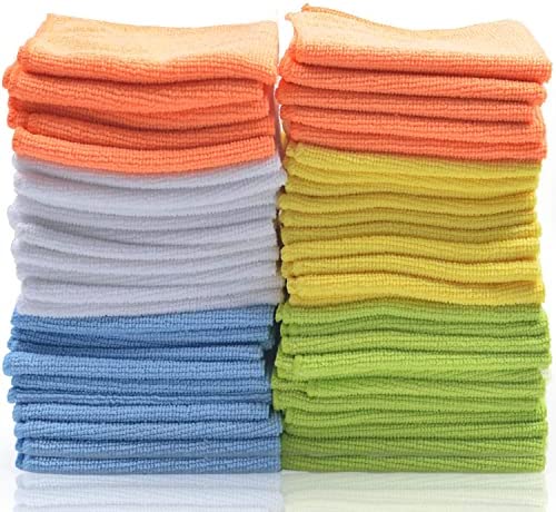 Best Microfiber Cleaning Cloths – Pack of 50 Towels