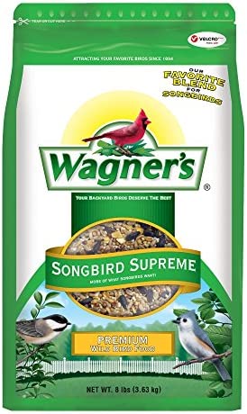 Wagner’s 62042 Songbird Supreme Blend Wild Bird Food, 8-Pound Bag