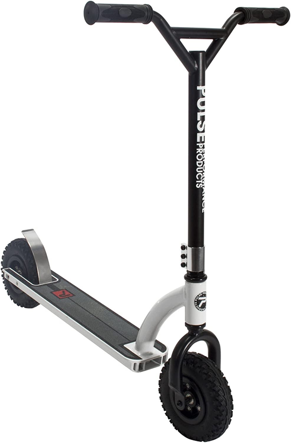 Pulse Performance Products DX1 Freestyle Dirt Scooter, Black/White