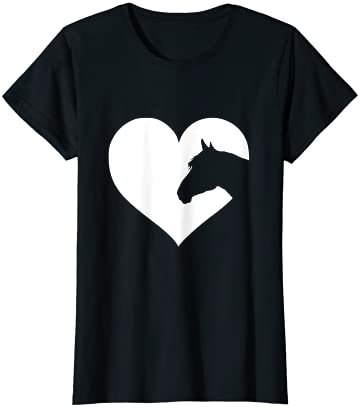 Horse lover T-Shirt gift for girls & women who love horses T-Shirt