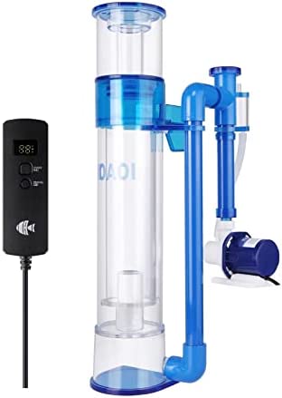 Protein Skimmers for Saltwater Aquariums, DC pump with Controller, Hang On Back Protein Skimmer for Fish Tanks up to 75 Gallons