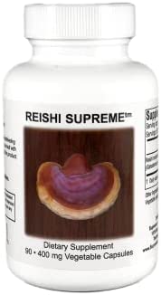 Supreme Nutrition Reishi Supreme, 90 Pure Reishi Mushroom Vegetarian Capsules