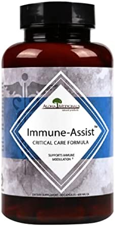 Aloha Medicinals Immune Assist Critical Care Formula, Organic Mushroom Supplement, Immune Support Supplement, Pack of 1, 90 Capsules Each