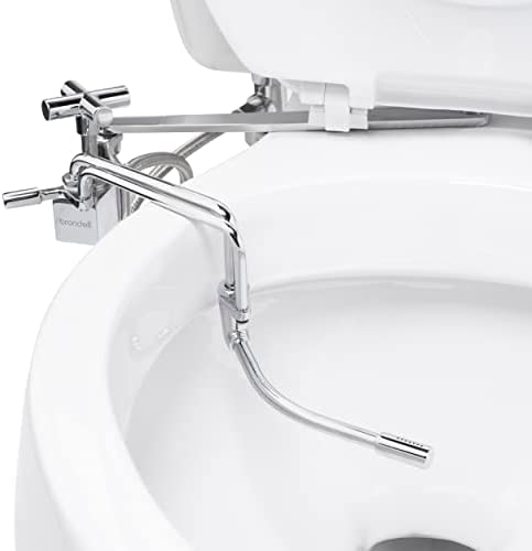 Brondell SMB-15 Side Mounted Bidet Attachment, Stainless Steel