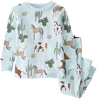 Carter’s Baby and Toddler Girls’ Organic Cotton 2-Piece Pjs