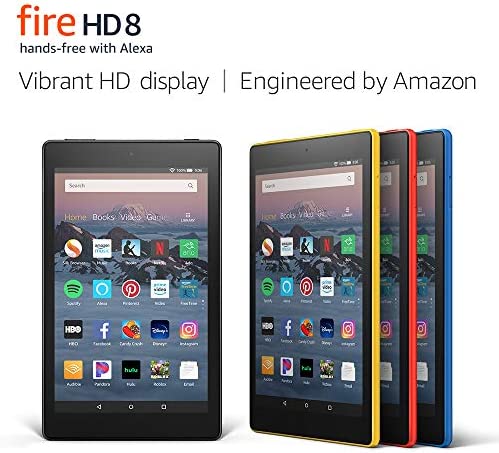 Fire HD 8 Tablet (8″ HD Display, 16 GB) – Blue (Previous Generation – 8th)